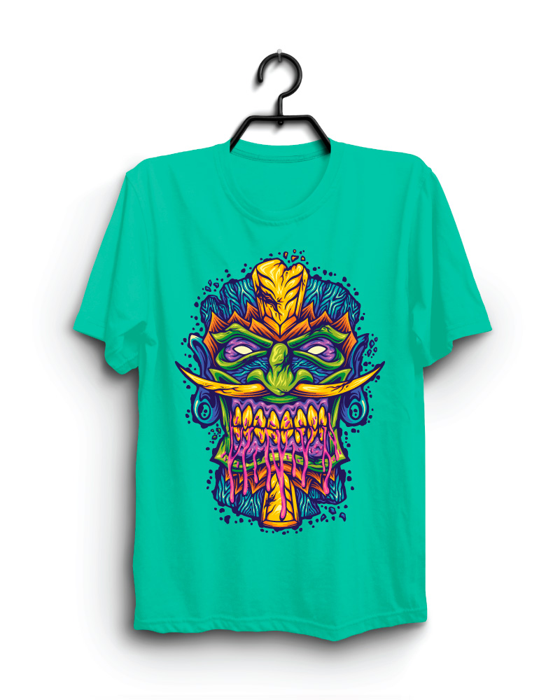 Cloth Machine african face pure cotton Light Rama Tshirt