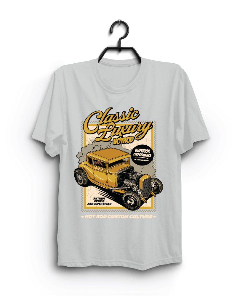Cloth Machine classic luxury pure cotton Grey Tshirt
