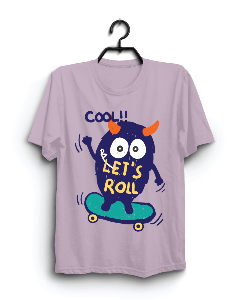 Cloth Machine cool lets roll pure cotton onion Tshirt