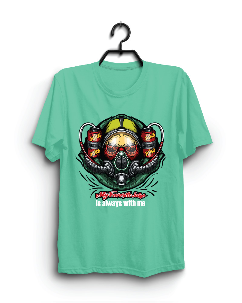 Cloth Machine my life juce pure cotton Light Rama Tshirt