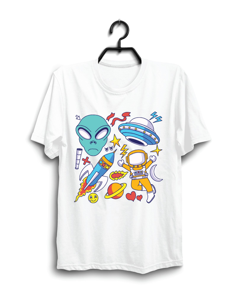 Cloth Machine skycoppers pure cotton camel Tshirt