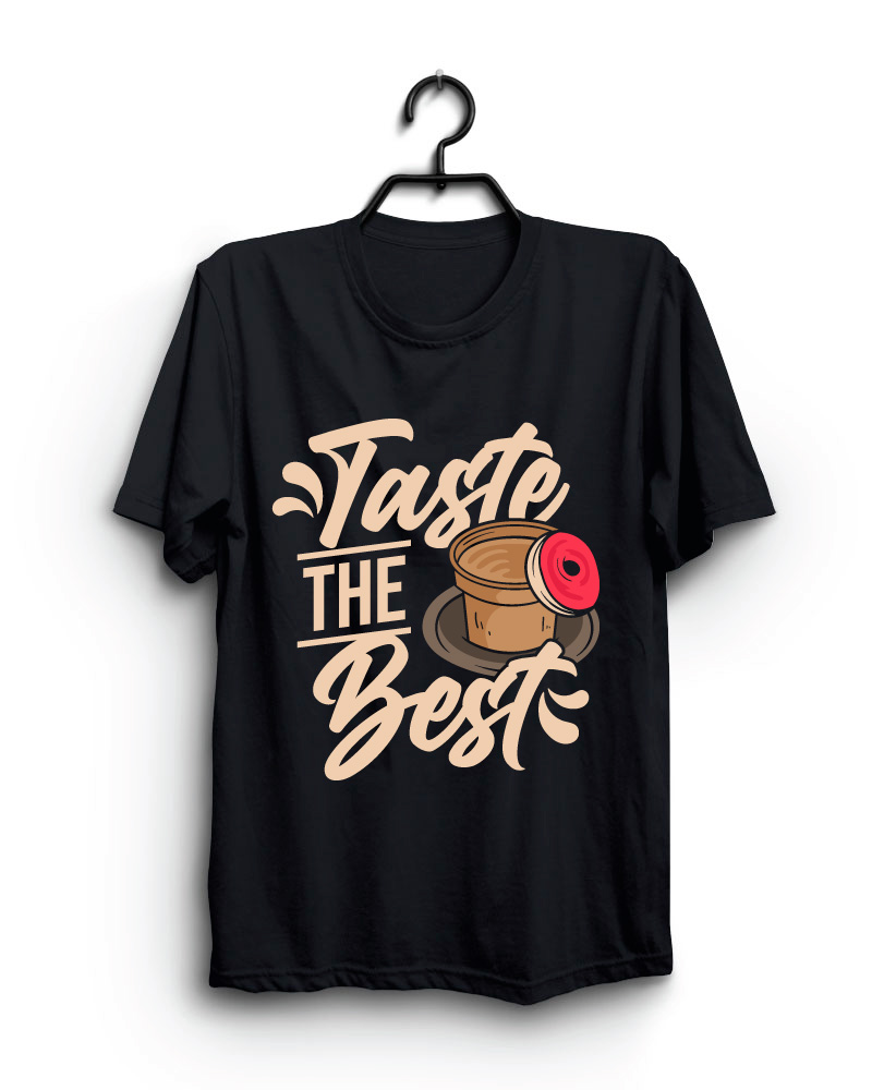 Cloth Machine taste the best pure cotton Black Oversized Tshirt