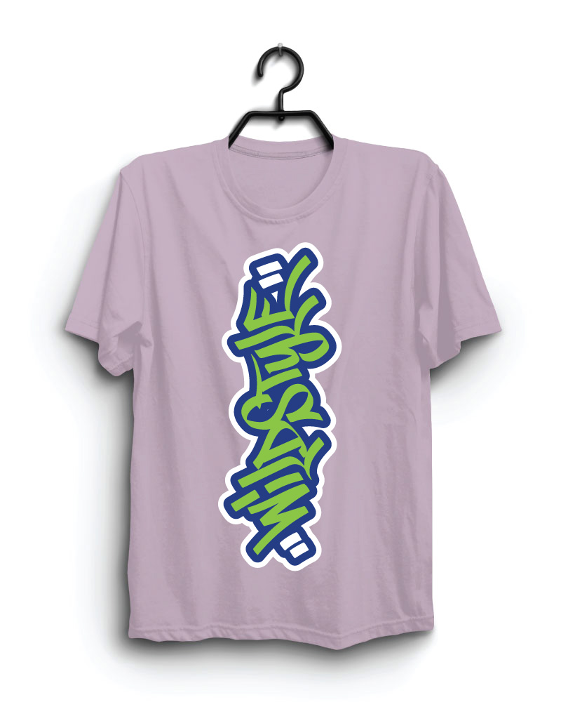 Cloth Machine wild style pure cotton onion Tshirt