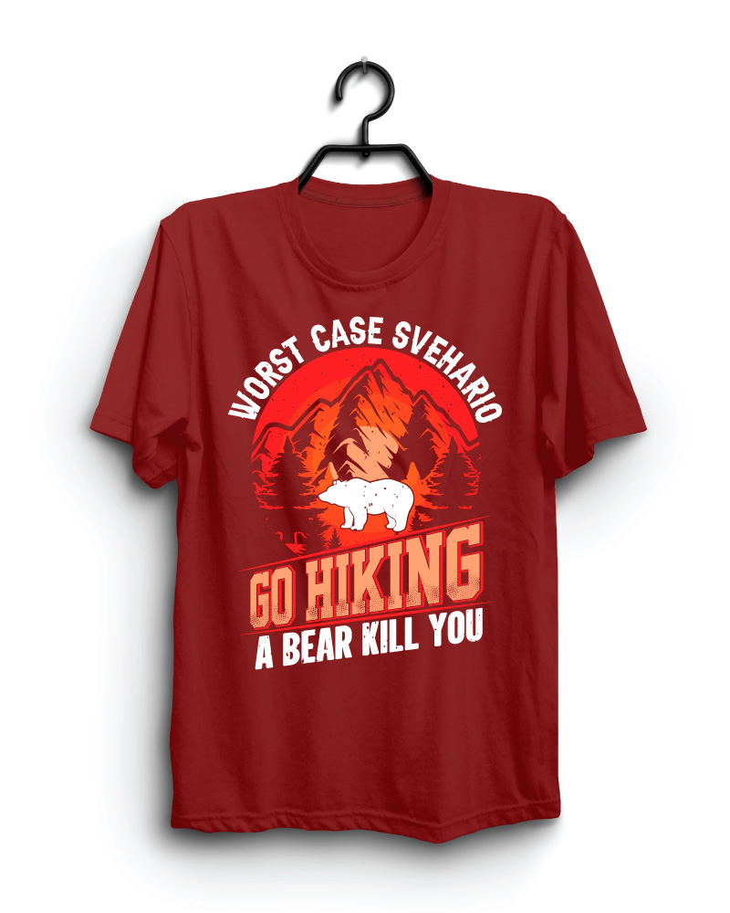 Cloth Machine worst case svehrio blood pure cotton Red Tshirt
