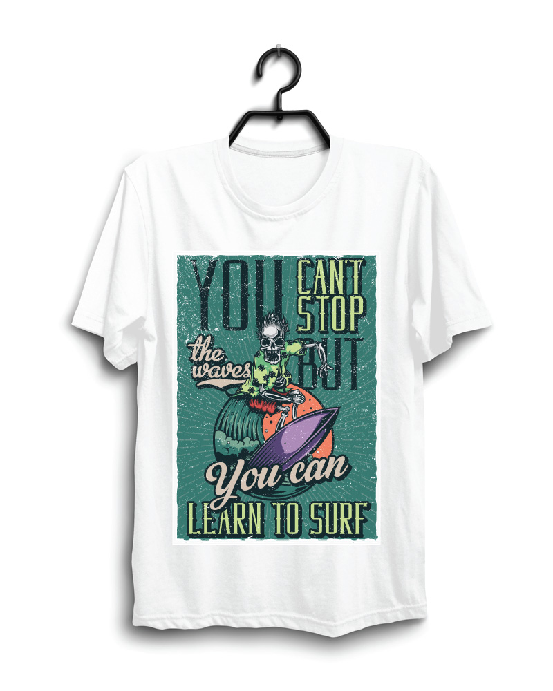 Cloth Machine you cant stop pure cotton Red Tshirt