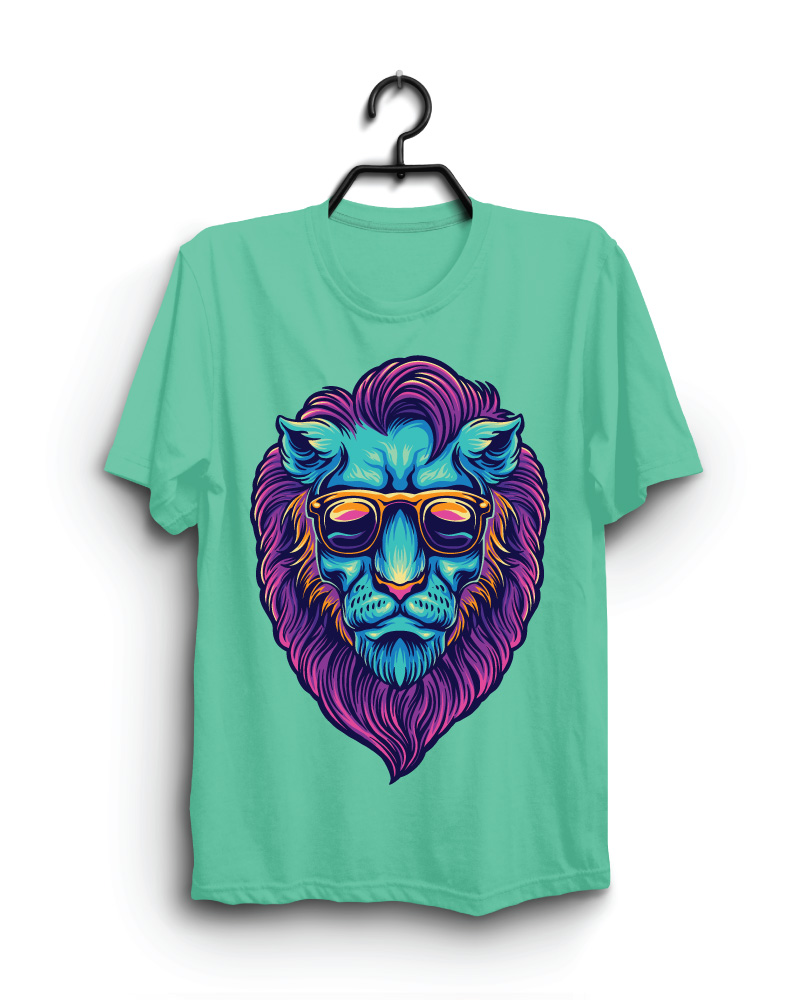 Cloth Machine Glass king pure cotton Light Rama Tshirt